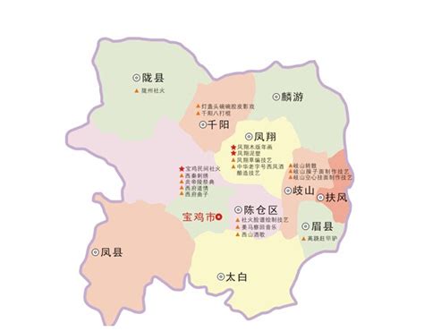 宝鸡市地名_陕西省宝鸡市行政区划 - 超赞地名网