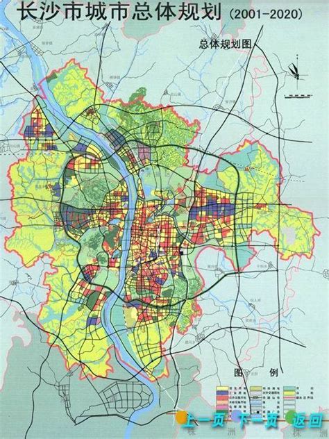 长沙市各区的区行政区划图