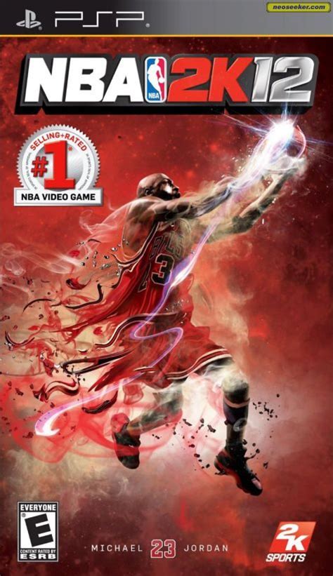 NBA 2K12 PSP Front cover