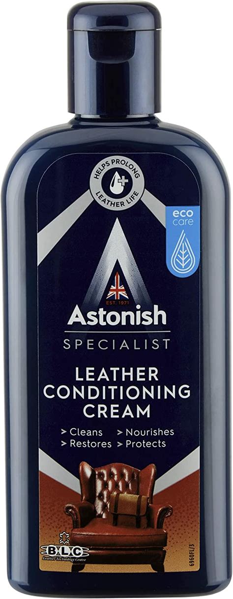 Astonish Specialist Leather Conditioning Cream, Cleans and Nourishes ...