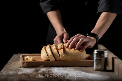 做面包的可爱女孩素材图片免费下载-千库网