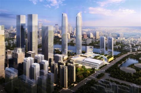 武汉CBD区在建工程素材图片免费下载-千库网