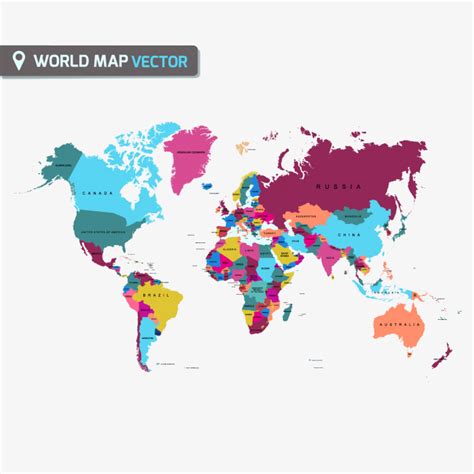 英文地图图片