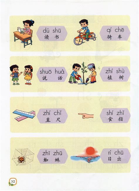 小学一年级语文上册汉语拼音|zh ch sh r