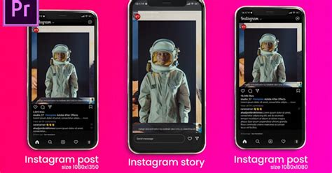 Resizable Instagram TIkTok Opener | MOGRT, Video Templates - Envato ...