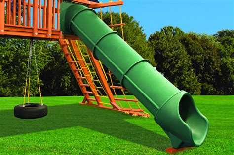 Extreme Straight Tube Slide - Superior Play Systems®