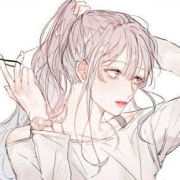 古风正侧脸女生动漫头像