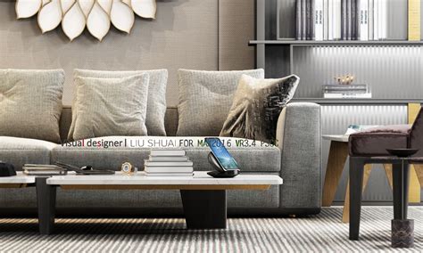 现代沙发茶几组合|空间|室内设计|刘大帅l - 原创作品 - 站酷 (ZCOOL)
