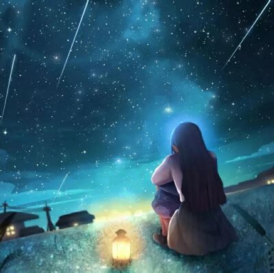 温柔星空头像女生