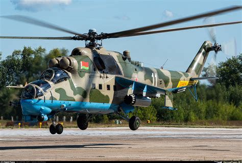 Фотография вертолёта · Миль · Ми-24П(Ми-35П) · 11 · Беларусь - ВВС и ...