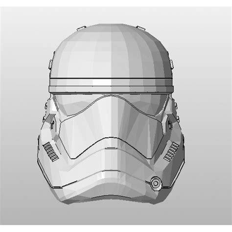 星球大战星际士兵头盔STL文件_次时代游戏角色模型下载-摩尔网CGMOL