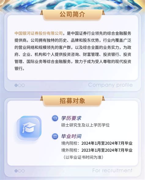 2023校园招聘-中国银河证券股份有限公司招聘-就业信息网-海投网