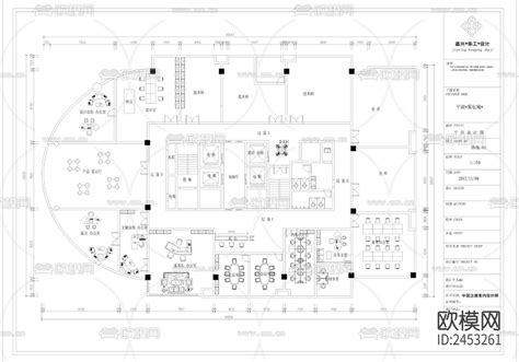 平湖 箱包城CAD施工图-免费3dmax模型库-欧模网