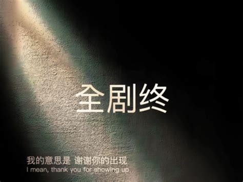 剧终.图片