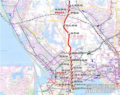 深圳地铁13号线6个地铁站点已开展围护结构施工 - 深圳本地宝