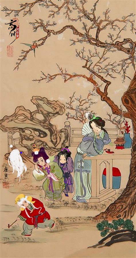唐伯虎之惷宫真迹《鸳鸯秘谱》 - 堆糖，美图壁纸兴趣社区