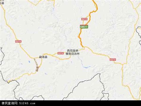 景洪市地图图片
