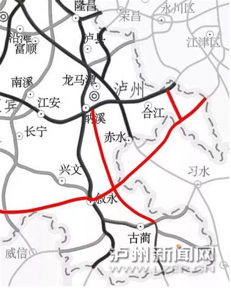 新进展！泸州到重庆最近的高速公路加快建设_泸县