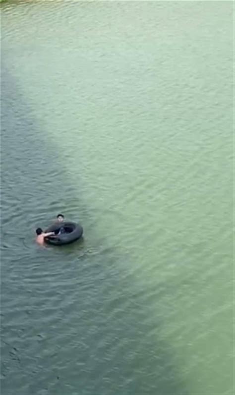 少年坠河两男子跳水救人，施救者：已多年没游泳，事后有些后怕_男孩_田先生_嵩县
