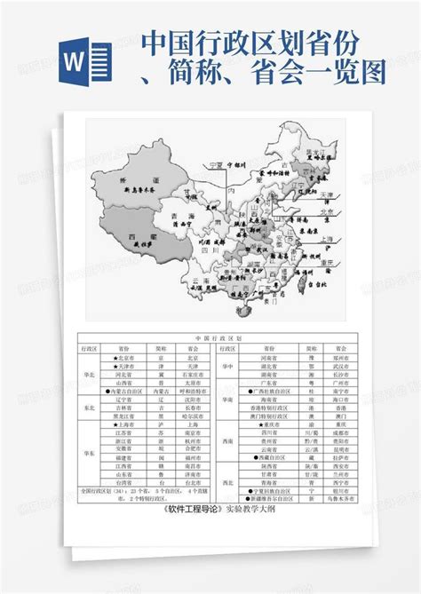 中国省会图图片