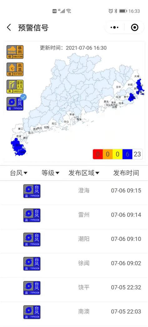 台风预警海报 (3)