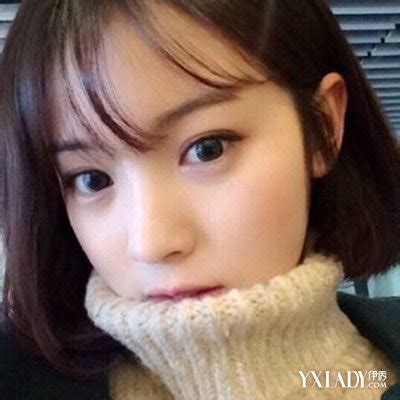 甜美女生头像刘海侧脸