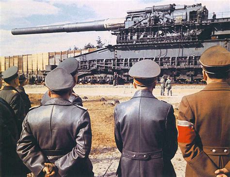 二战德国“古斯塔夫”铁道炮，世界上最大的火炮，威力惊人|古斯塔夫|铁道|火炮_新浪新闻