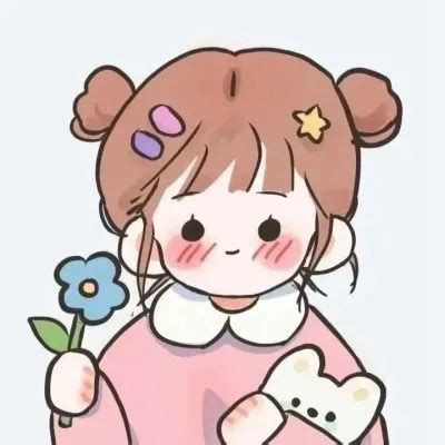 甜美女生头像手绘版可爱
