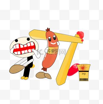 温柔薯条头像女生