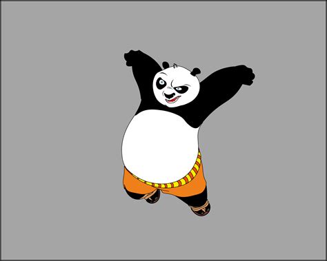 熊猫画画图片