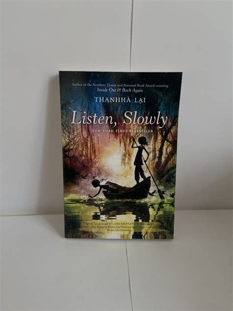 英文原版小说 Listen Slowly 静静的听 十二岁的旅程 英文版儿童-阿里巴巴