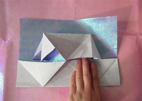 纸钱包的折法图解 精美钱包折纸详细图片教程(3)（双爱心折纸步骤图解视频） - 有点网 - 好手艺