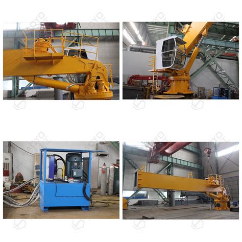 5t-20m直臂船用吊生产中_上海豪鹰机械设备有限公司