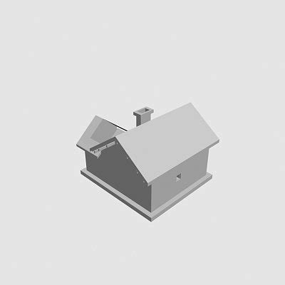 房子模型_mb|maya - 建筑-3d模型_免费下载 - 爱给网