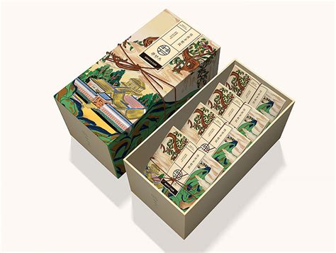 定制中国风中秋月饼礼盒 高端精美创意翻盖月饼包装盒设计印刷定做 - 千纸盒