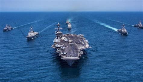 美国航母战斗群刚出南海就与印军演习，印媒兴奋了_军事_新闻频道_云南网