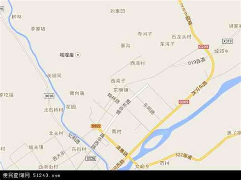东明县县城街景详细规划_园林景观_土木在线