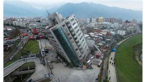 台湾花莲遭6.7级强震:台北大楼倾斜 仍有人未撤出_手机新浪网