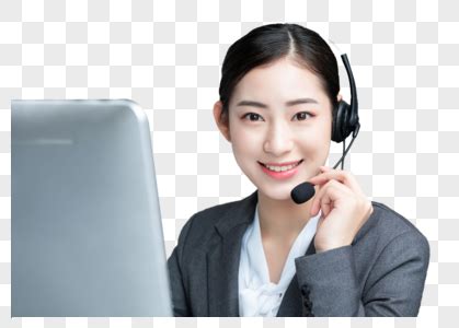 甜美女生客服头像