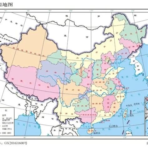 中国地图2023年高清最新版