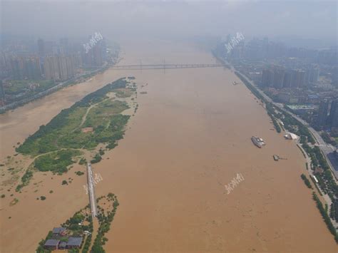 湘江长沙站破历史最高水位 洪水贯穿橘子洲 - 推荐 - 新湖南