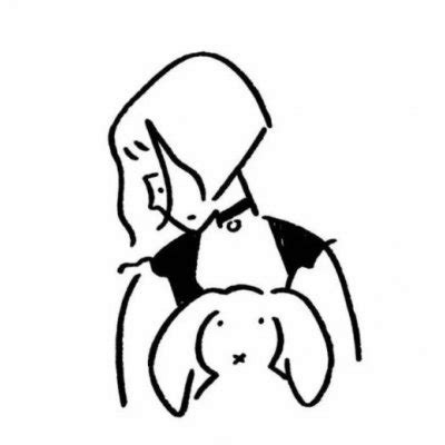 女生头像简笔画温柔