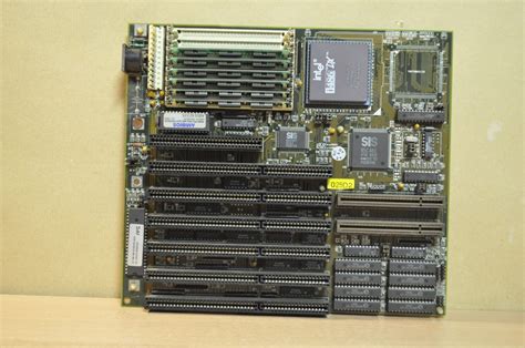 486 Motherboard with 8 MB EDO Ram, 7 ISA slots, intel i486 DX A80486DX ...