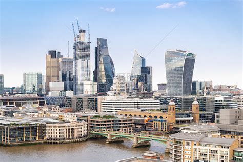 伦敦市中心城市景观天际线建筑与泰晤士河伦敦英国高清图片下载-正版图片300856808-摄图网