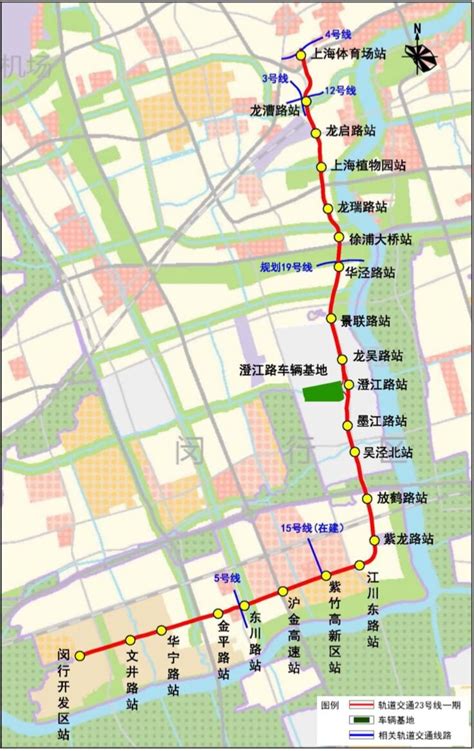 上海23号线地铁线路图 (附站点设置)- 上海本地宝