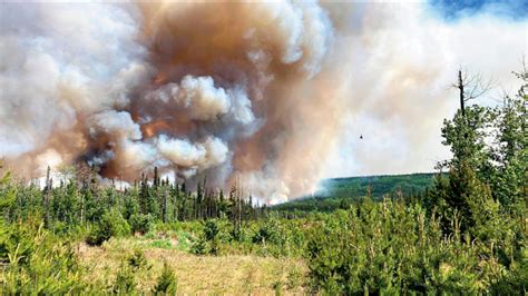 加拿大山火已烧了几个月