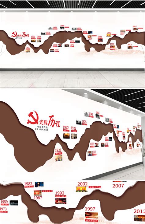 党的发展历程图片_党的发展历程设计素材_红动中国