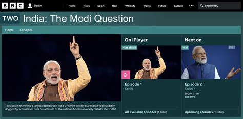 印度政府：有权动用“紧急权力”封禁BBC涉及批评莫迪的纪录片