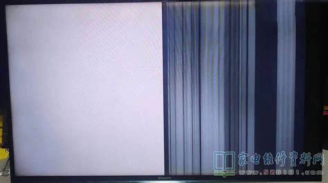 创维49E366W液晶电视出现竖横线的故障维修 - 家电维修资料网