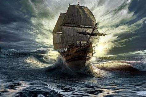古代航海“天气预报”：饱含世代航海者与海洋风浪搏斗的无畏精神__凤凰网